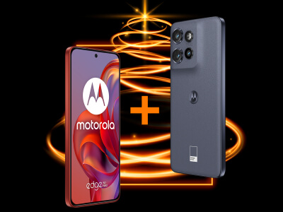 dva moderné smartfóny Motorola