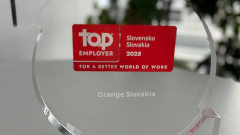 Orange opäť získal ocenenie TOP Employer: Silný je v komunikácii a počúvaní feedbacku od zamestnancov, pracovnej atmosfére, digitálnom HR a v benefitoch