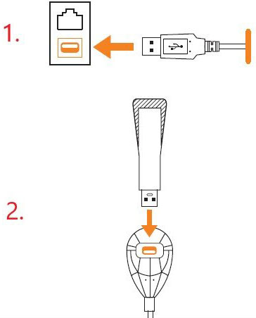 pripojenie pomocou Wi‑Fi Dongle