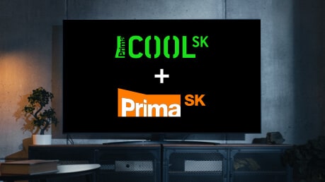 Ilustračný obrázok televízie pre programy COOL SK a Prima SK