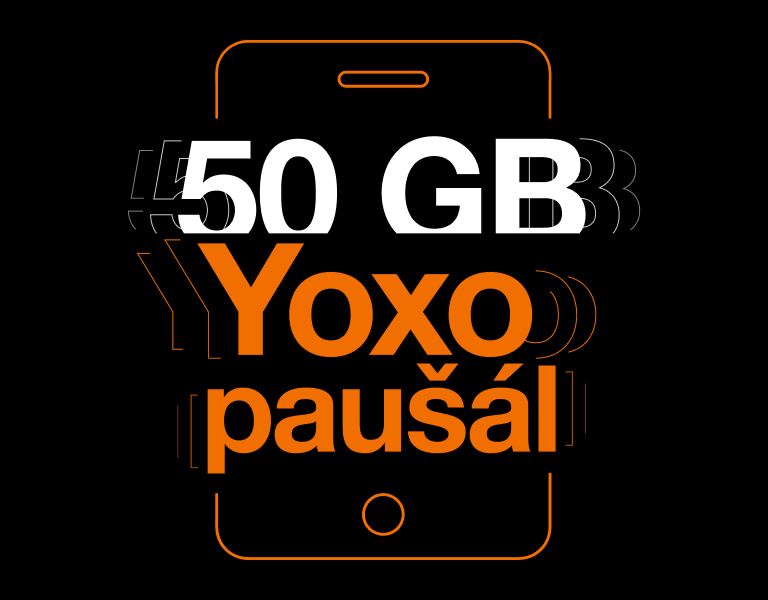 ilustrácia 50 GB a Yoxo paušálu